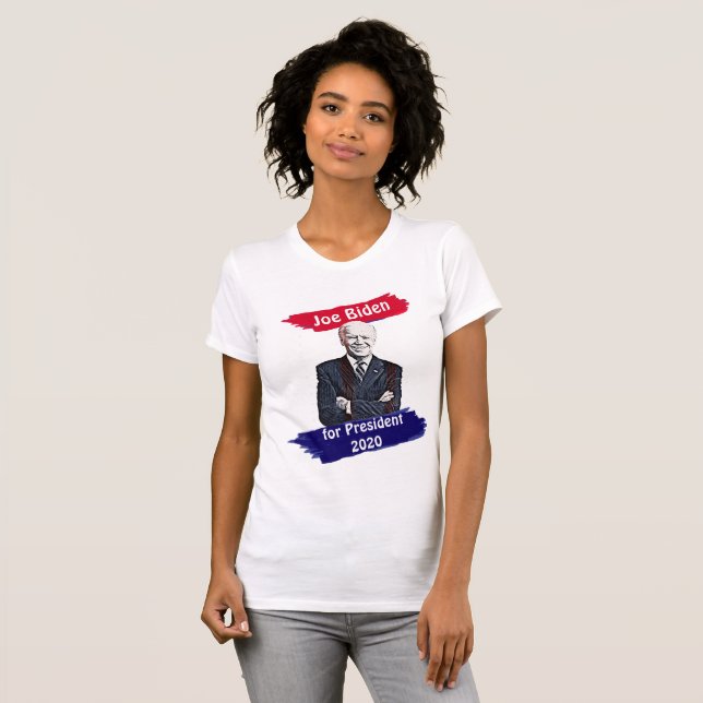 Joe Biden till president 2020 T Shirt (Hel framsida)