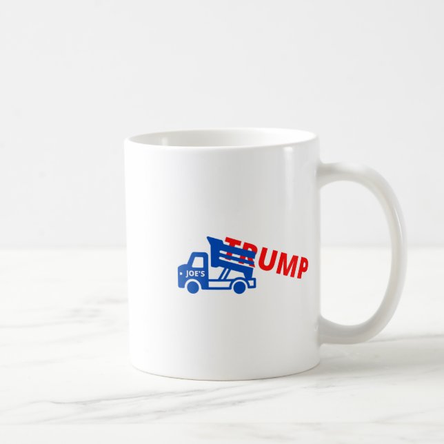 Joe Biden Trump Lastbil Kaffemugg (Höger)