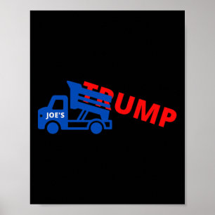 Joe Biden Trump Lastbil Poster