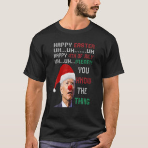 Joe Biden Ugly (För manar julsötare) T Shirt