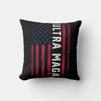 Joe Biden Ultra Maga Ultra Maga America Flagga Kudde