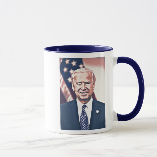 Joe Biden Vice Ordförande Demokrati Nyckelring Mugg (Höger)