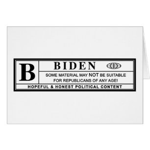 Joe Biden Warning Label OBS Kort