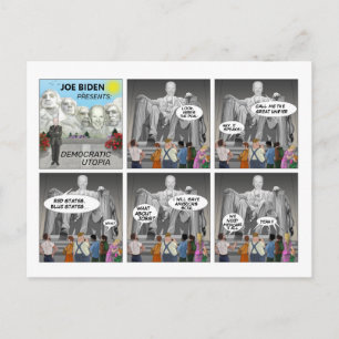 Joe Bidens demokratiska utopi Vykort