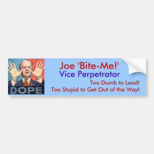 Joe "Bita-mig! ", Bildekal