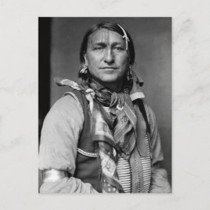 Joe Black Fox, 1900 Vykort