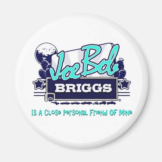 Joe Bob Briggs Fridge Magnet (Framsidan)