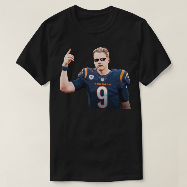 Joe Burrow 8 T Shirt (Design framsida)
