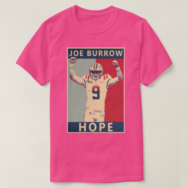 JOE BURROW BENGALS HOPEFUL STICKER Essential TShir T Shirt (Design framsida)