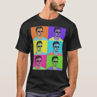 Joe Burrow Colorful Painting Art   T Shirt