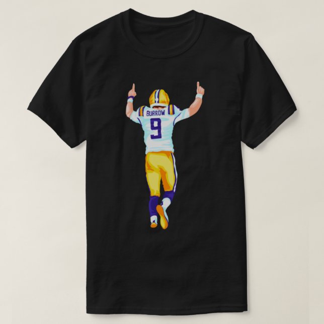 Joe Burrow nr 9 Bengals TShirt T Shirt (Design framsida)