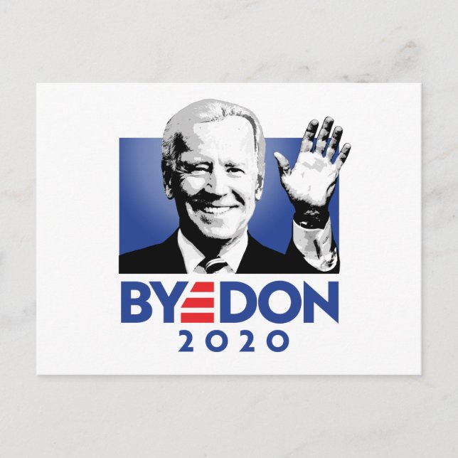 JOE BYE DON 2020 VYKORT (Framsida)