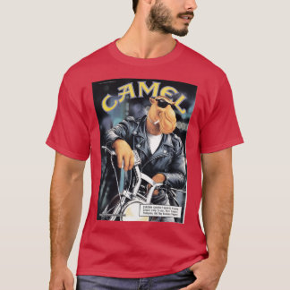 Joe Camel Motorcykel Aktiv flicka T Shirt