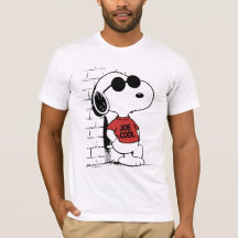 Joe Cool Snoopy T-Shirt Design | Cool Tecknad Film