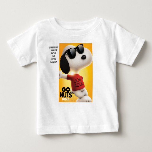 "JOE COOLA" Boys' T-Shirt (Framsida)