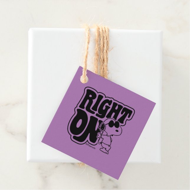 Joe Coola - Höger på Gåvor Etiketter (På plats)