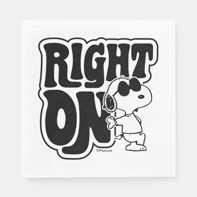 Joe Coola - Höger på Pappersservett (Framsidan)