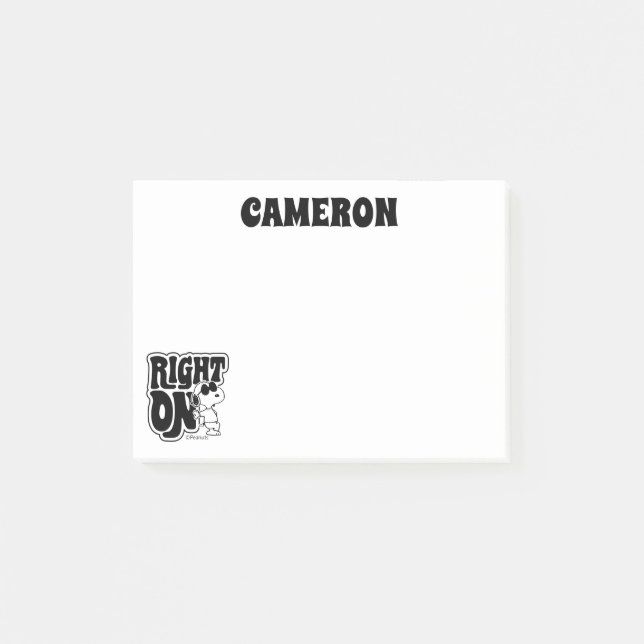 Joe Coola - Höger på Post-it Block (Framsida)