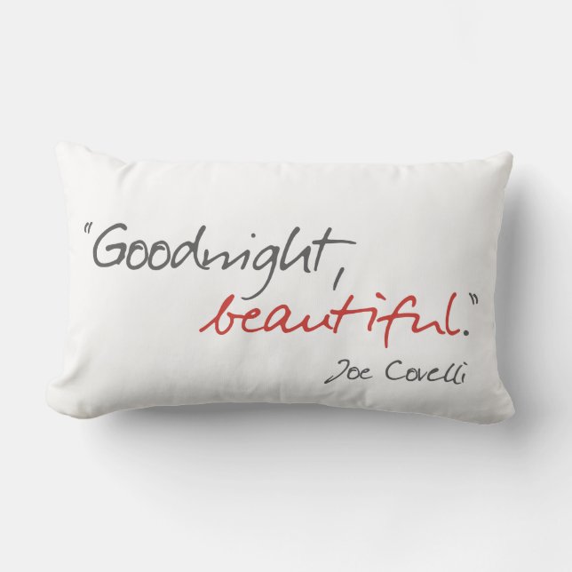 Joe Covelli citerar från just Breathe Pillow Lumbarkudde (Framsida)