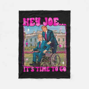Joe, det är dags att gå på riktig Bra Man Donald T Fleecefilt