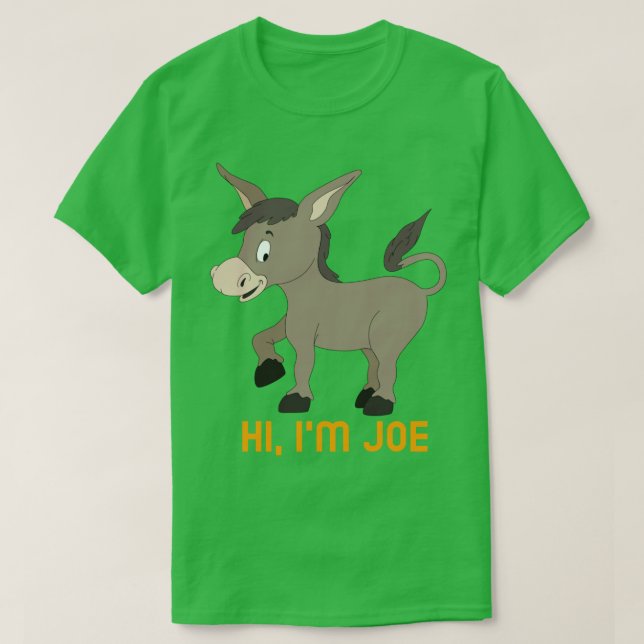 Joe Donkey T Shirt (Design framsida)
