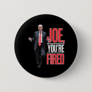 Joe, du är utbränd - Lustigt trumpdancing Meme Knapp
