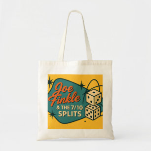 Joe Finkle & The 7/10 Splits Rockin' Tote Bag Tygkasse