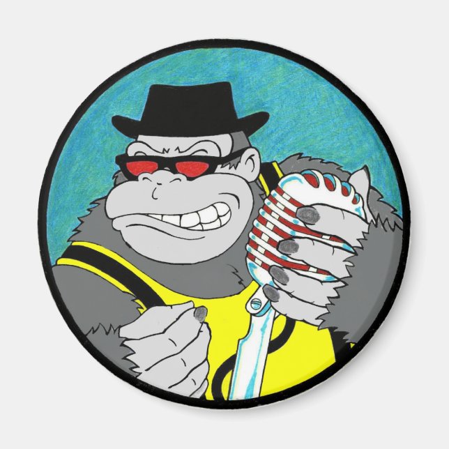 JOE GORILLA MAGNET (Framsidan)