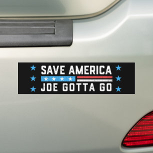 Joe Gotta Go FJB Spara America Anti-Biden Bildekal