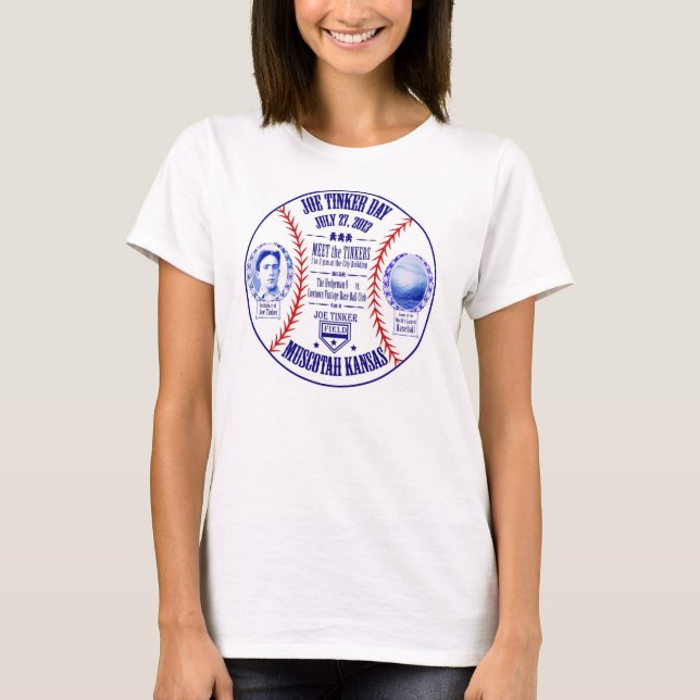 Joe grejar dagen, Muscotah Kansas T Shirt (Framsida)