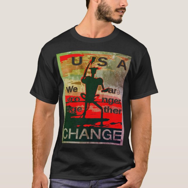 Joe Hope Change you Deserve kampanj 2020 T Shirt (Framsida)