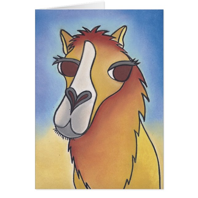 Joe inget - röka kamlet av Robyn Feeley Hälsningskort (Framsidan)