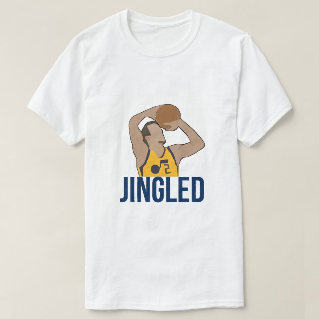 Joe Ingles Jingle Klockor julApparel - Utah J T Shirt (Design framsida)