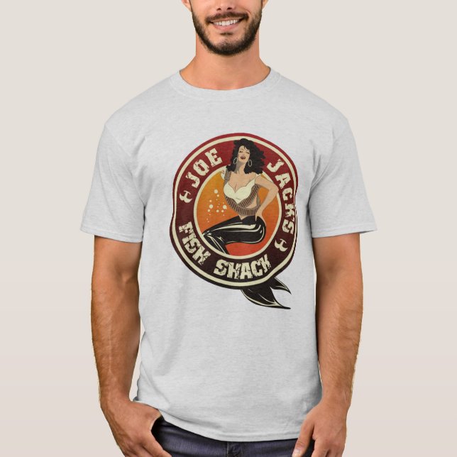 Joe jack hydda för fisk tee shirt (Framsida)
