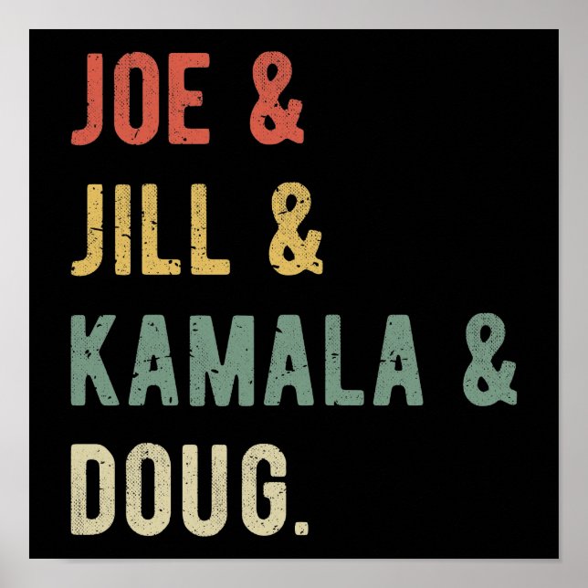 Joe & Jill & Kamala & Doug I Poster (Framsidan)