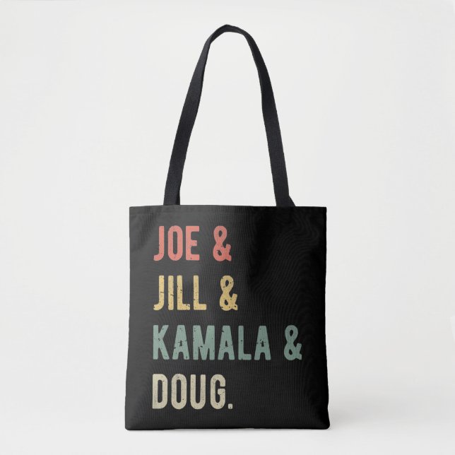 Joe & Jill & Kamala & Doug I Tygkasse (Framsida)