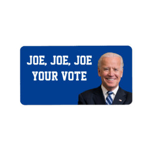Joe, Joe, Joe, din röst Adressetikett