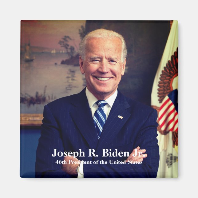 Joe Joseph R. Biden, USA:s 46:e president Magnet (Framsidan)