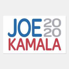 Joe Kamala 2020 Sticker Rektangulärt Klistermärke