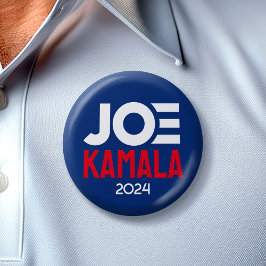 Joe Kamala 2024 - Bold Namn Biden Harris Knapp