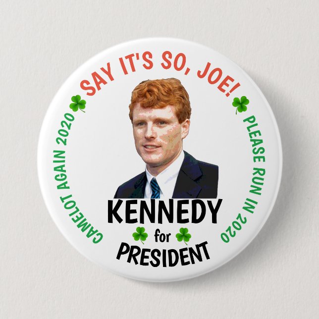 Joe Kennedy: Camelot 2020 Knapp (Framsida)