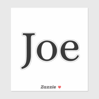Joe Klistermärken