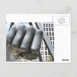 Joe Louis Fist Vykort