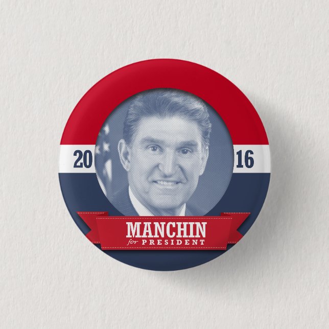 JOE MANCHIN 2016 KNAPP (Framsida)