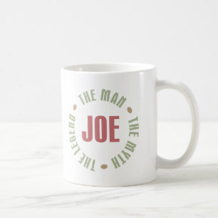 Joe manen mythen legendutslagsplatsgåvorna kaffemugg