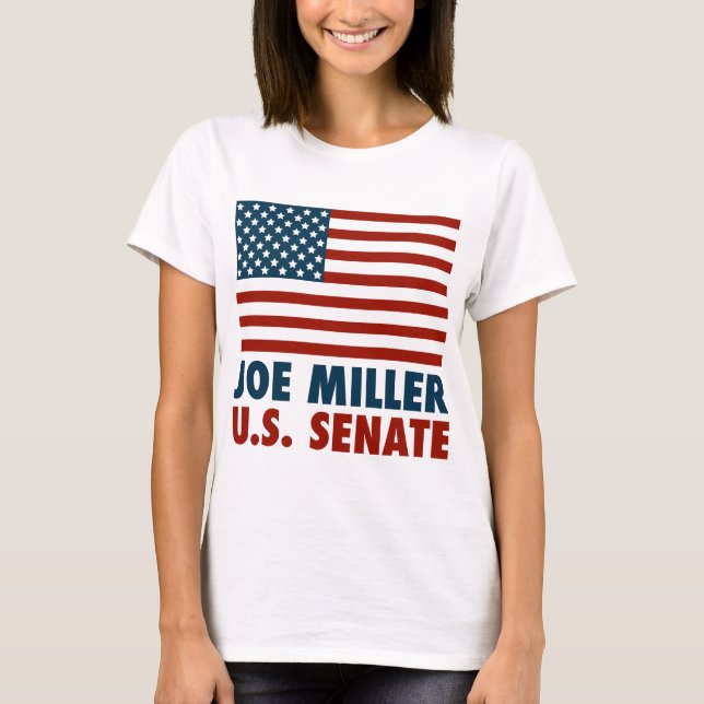 Joe mjölnare för senat t-shirt (Framsida)