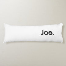 Joe. Namn Ord i svart bokstav på vit