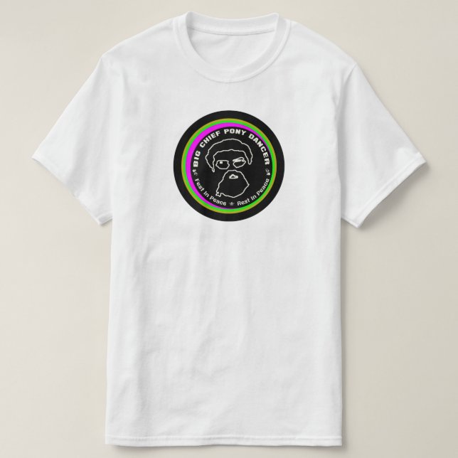 JOE PEREZ - Big Chief Pony Dancer Fest in Peace T Shirt (Design framsida)