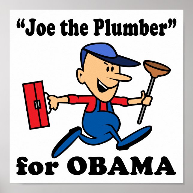 Joe Plumber for Obama Poster (Framsidan)