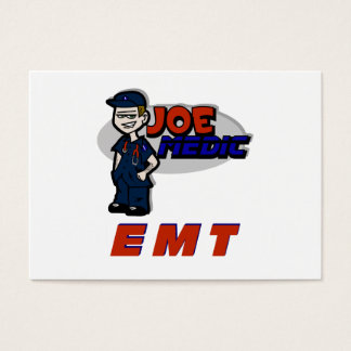 Joe Red EMT Visitkort